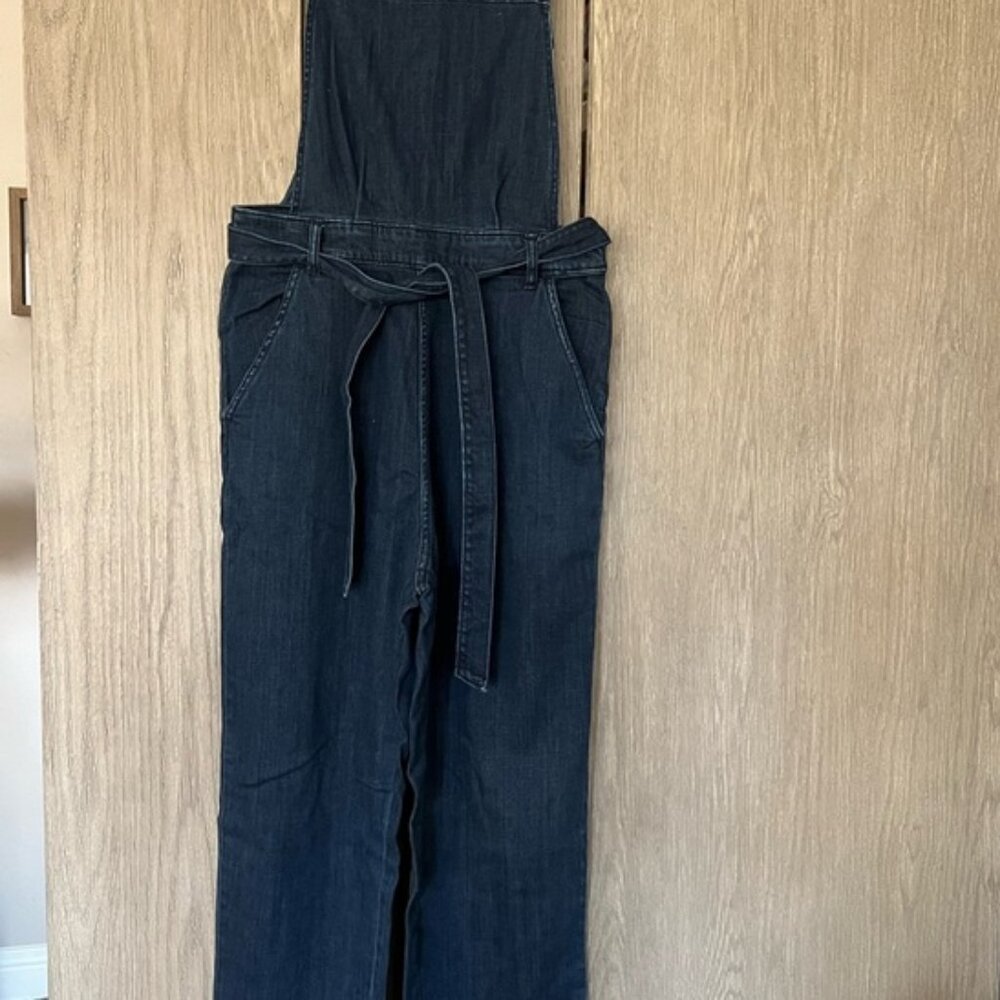 Blue Denim Overalls with Adjustable Straps